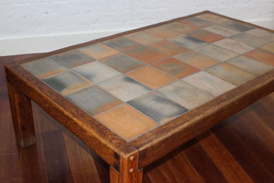 Vintage French Coffee Table by Roger Capron (circa 1970s)