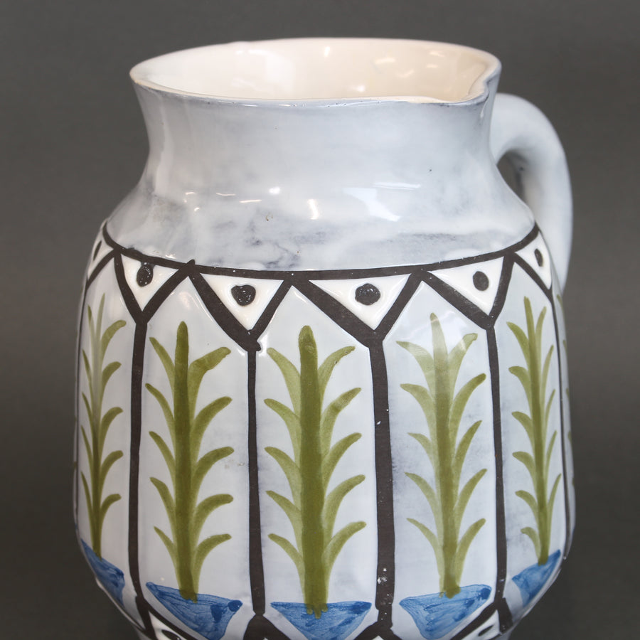 Vintage French Ceramic Pitcher by Roger Capron (circa 1950s)