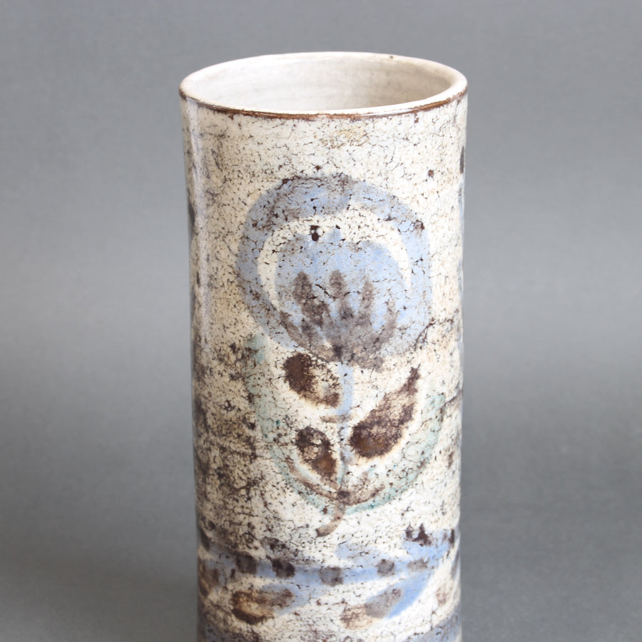 Vintage French Ceramic Flower Vase by Le Mûrier (circa 1960s)