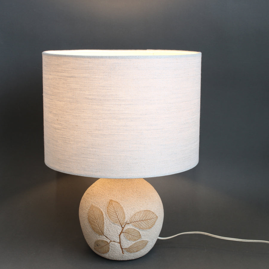 French Vintage Stoneware Table Lamp by Roger Capron (circa 1970s)