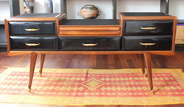 Mid-Century Italian Console Table by the Consorzio La Permanente Mobili (circa 1960s)