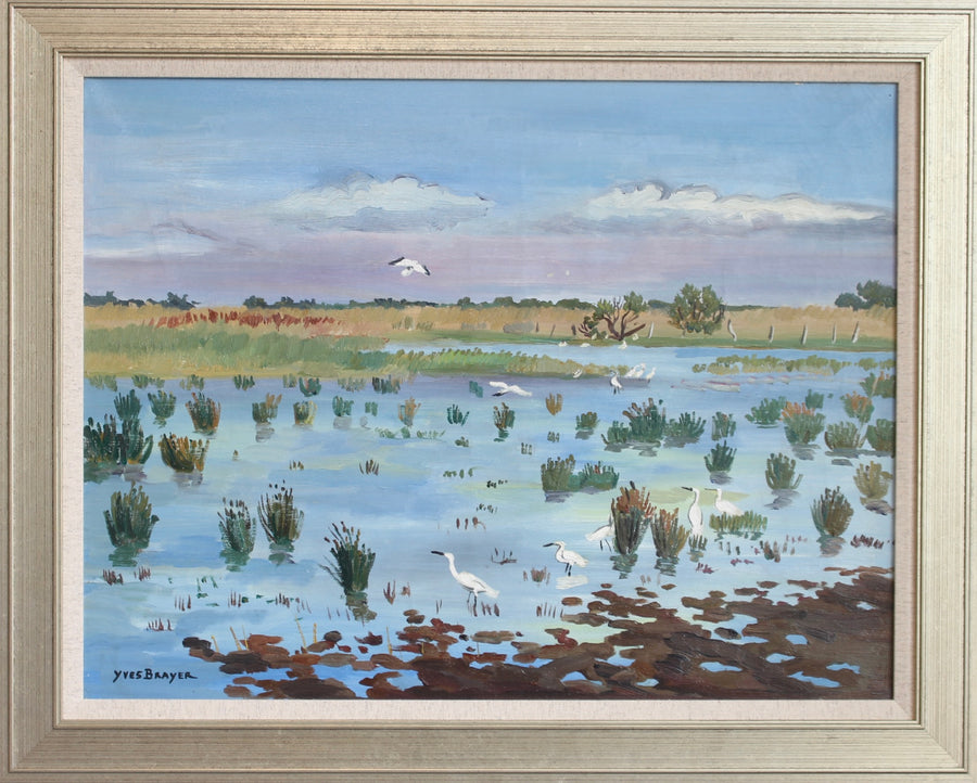 'Springtime in the Camargue' by Yves Brayer (circa 1960s)