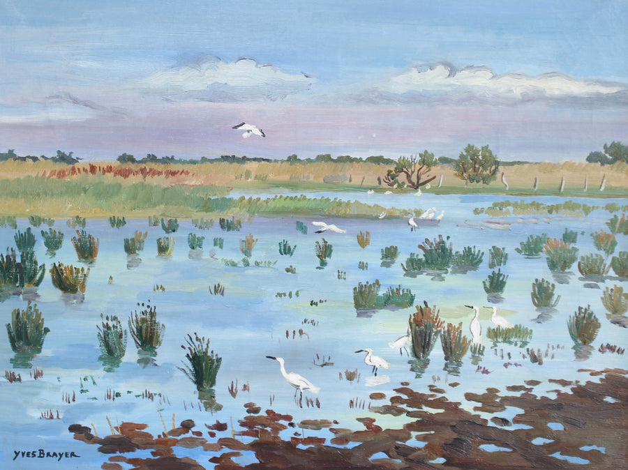 'Springtime in the Camargue' by Yves Brayer (circa 1960s)