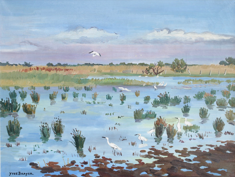 'Springtime in the Camargue' by Yves Brayer (circa 1960s)