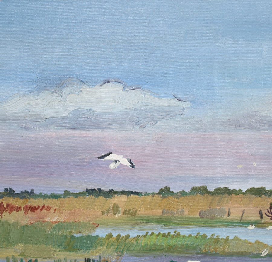 'Springtime in the Camargue' by Yves Brayer (circa 1960s)