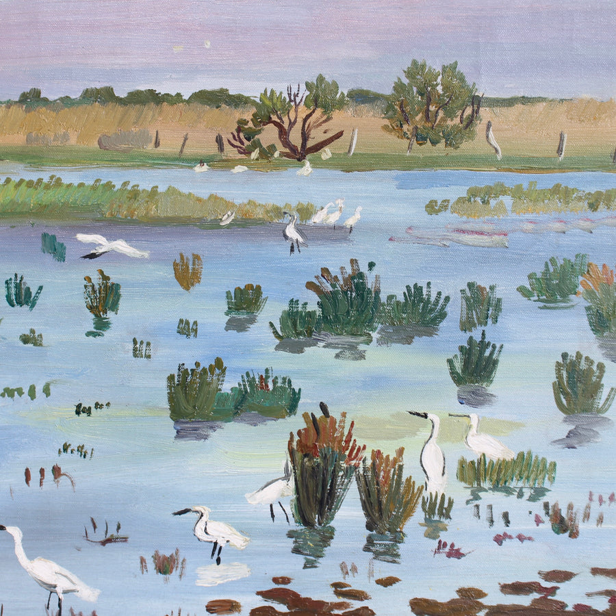 'Springtime in the Camargue' by Yves Brayer (circa 1960s)