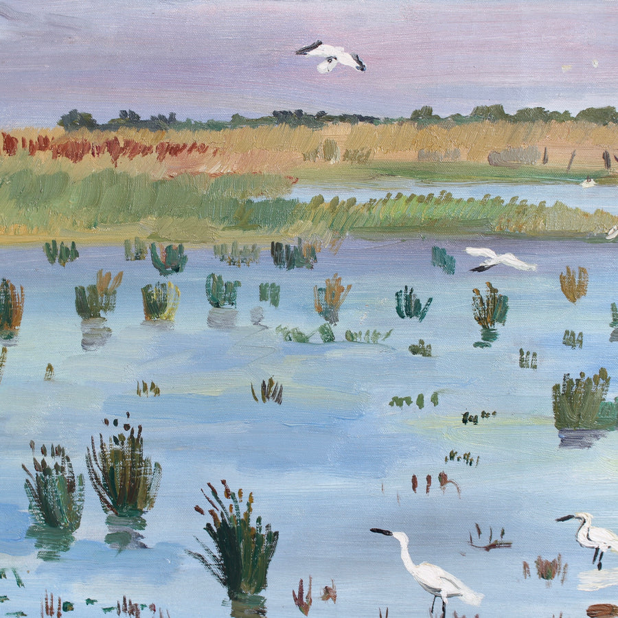 'Springtime in the Camargue' by Yves Brayer (circa 1960s)