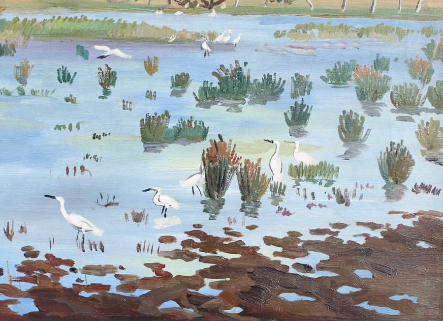 'Springtime in the Camargue' by Yves Brayer (circa 1960s)