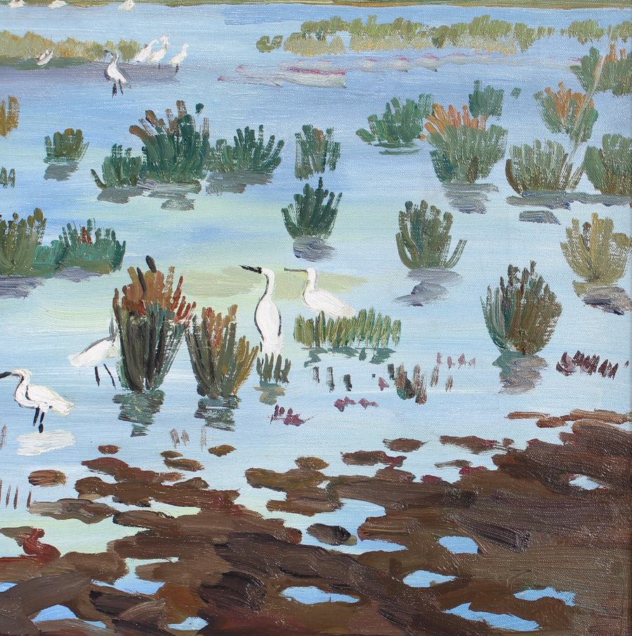 'Springtime in the Camargue' by Yves Brayer (circa 1960s)