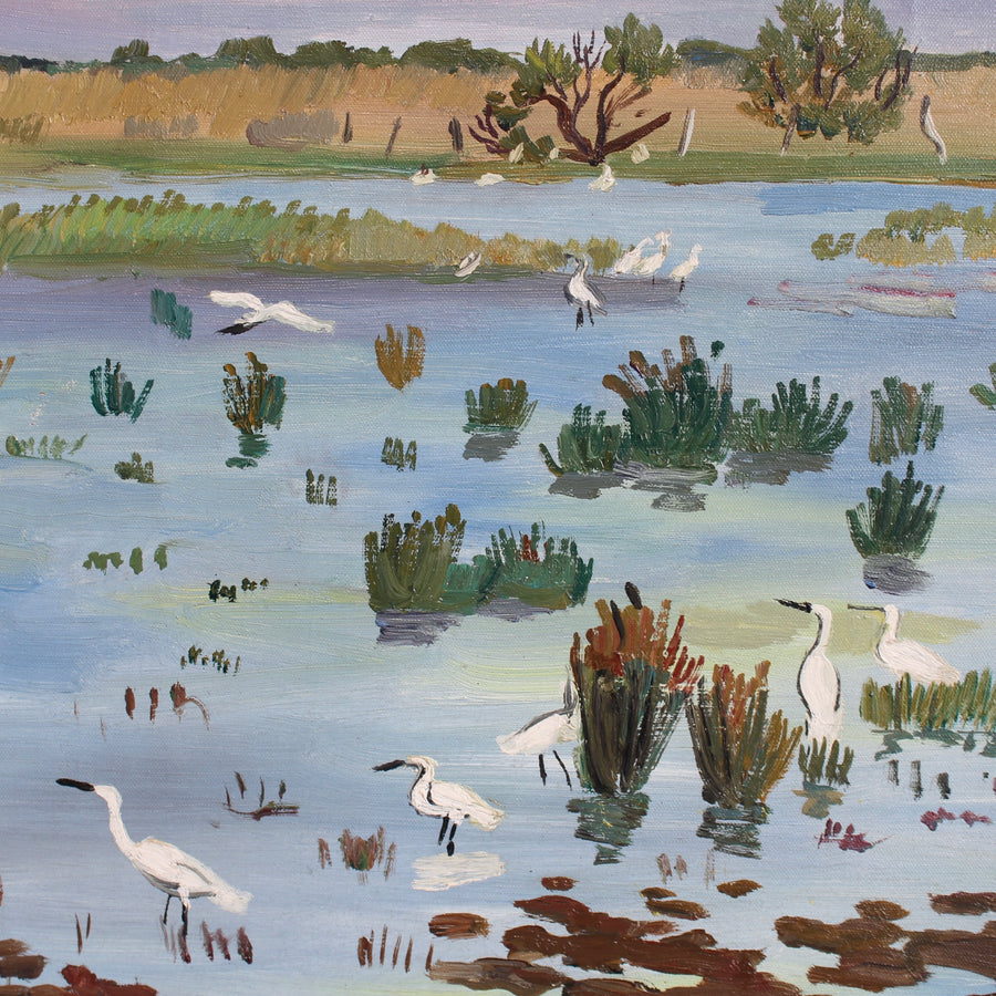 'Springtime in the Camargue' by Yves Brayer (circa 1960s)