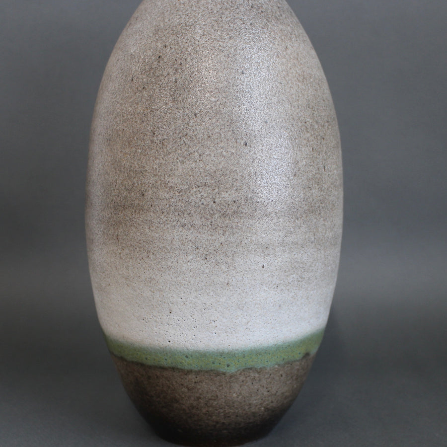 Vintage Italian Ceramic Vase by Carlo Zauli (circa 1970s)