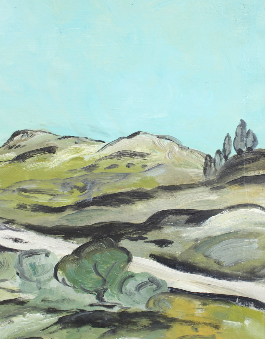 'Les Alpilles Range in Provence' by Auguste Chabaud (1951)