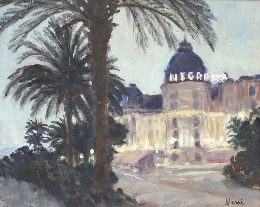 'Le Hôtel Negresco à Nice' by Marie-Lucie Nessi-Valtat (circa 1960s)