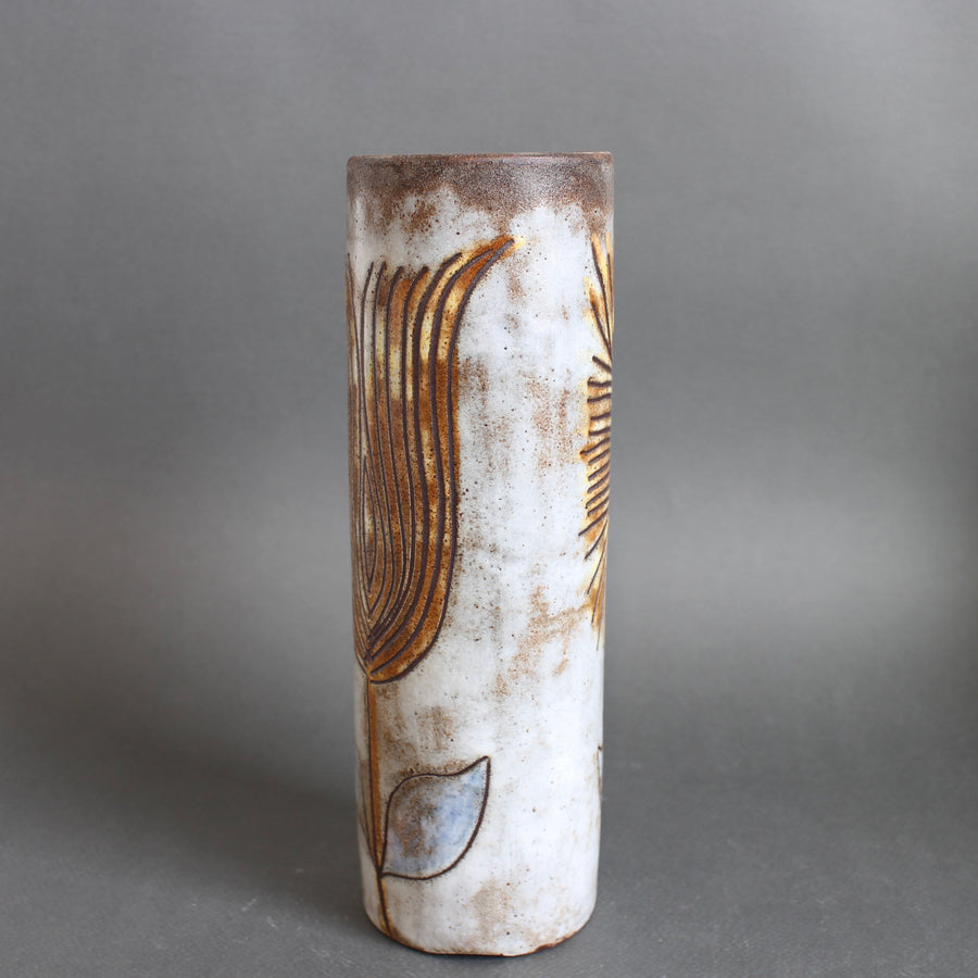 Vintage Ceramic Decorative Vase by Alexandre Kostanda (circa 1960s)