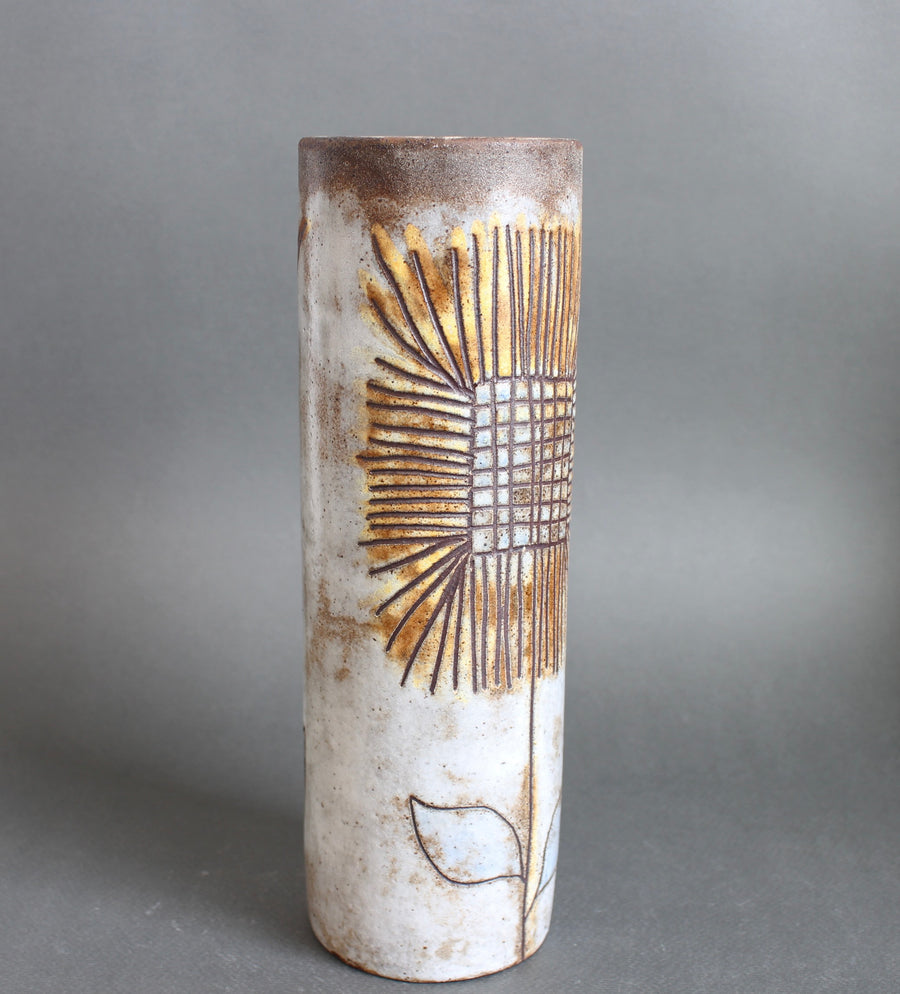 Vintage Ceramic Decorative Vase by Alexandre Kostanda (circa 1960s)