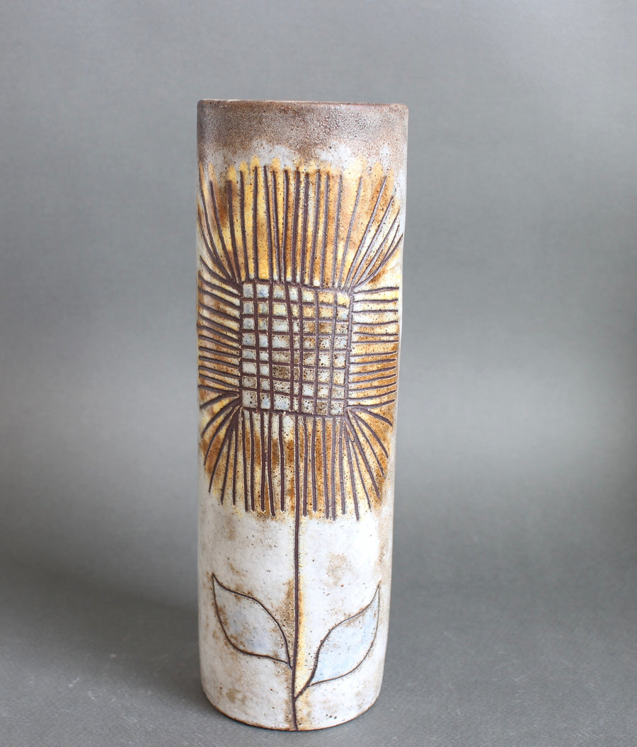 Vintage Ceramic Decorative Vase by Alexandre Kostanda (circa 1960s)