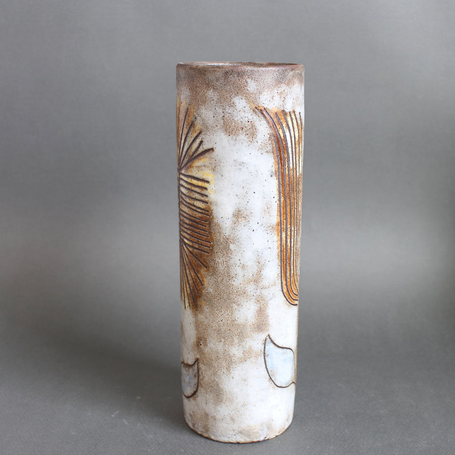 Vintage Ceramic Decorative Vase by Alexandre Kostanda (circa 1960s)