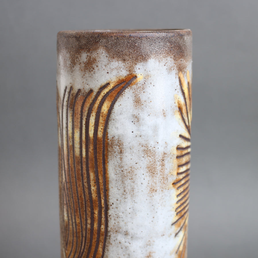 Vintage Ceramic Decorative Vase by Alexandre Kostanda (circa 1960s)