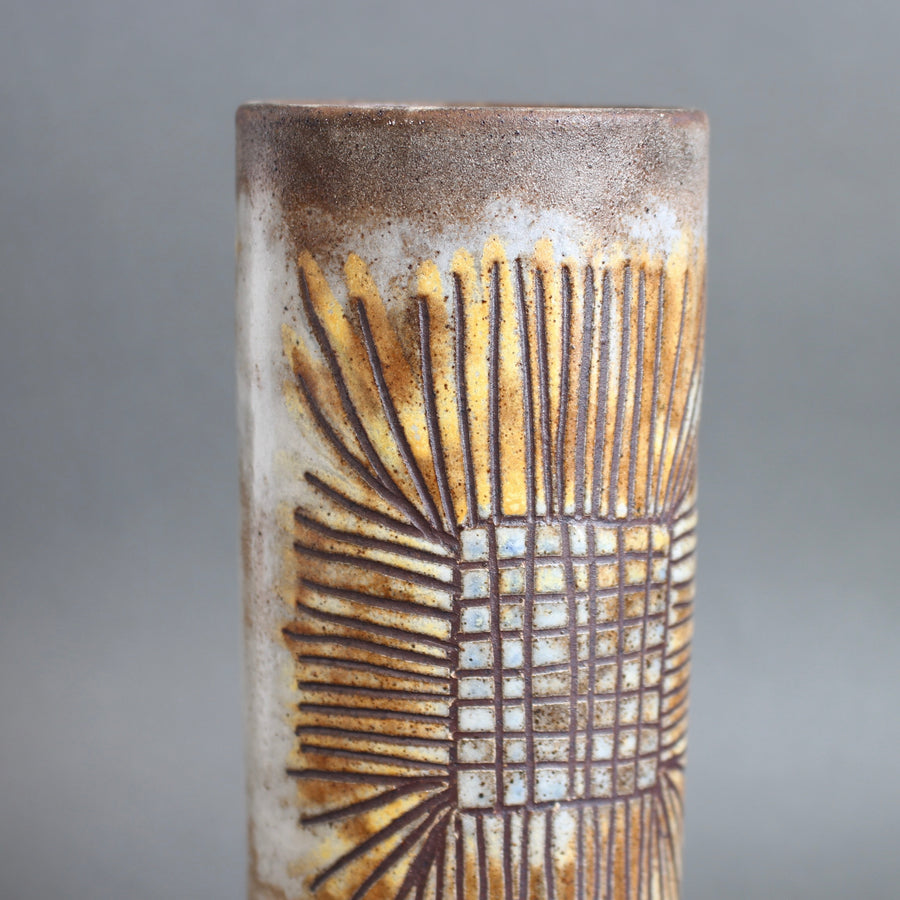 Vintage Ceramic Decorative Vase by Alexandre Kostanda (circa 1960s)