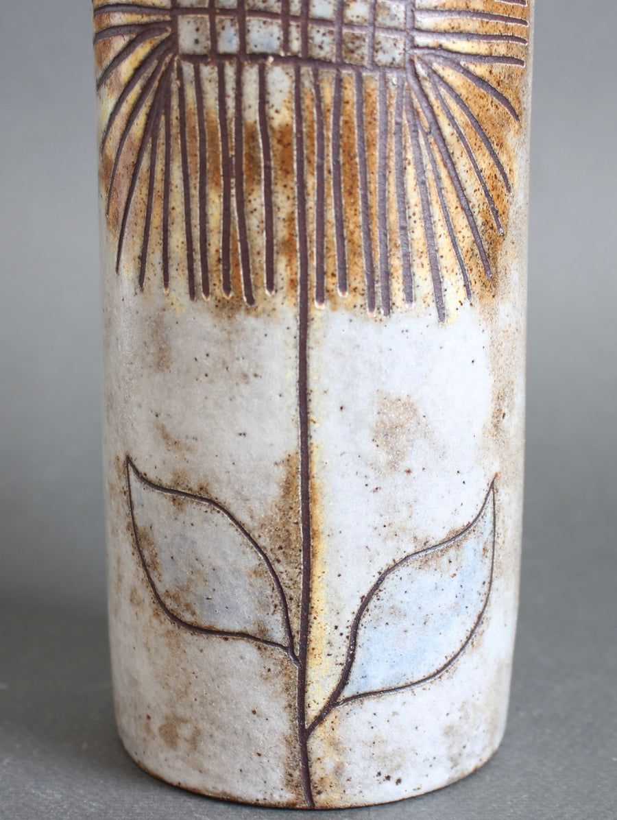 Vintage Ceramic Decorative Vase by Alexandre Kostanda (circa 1960s)