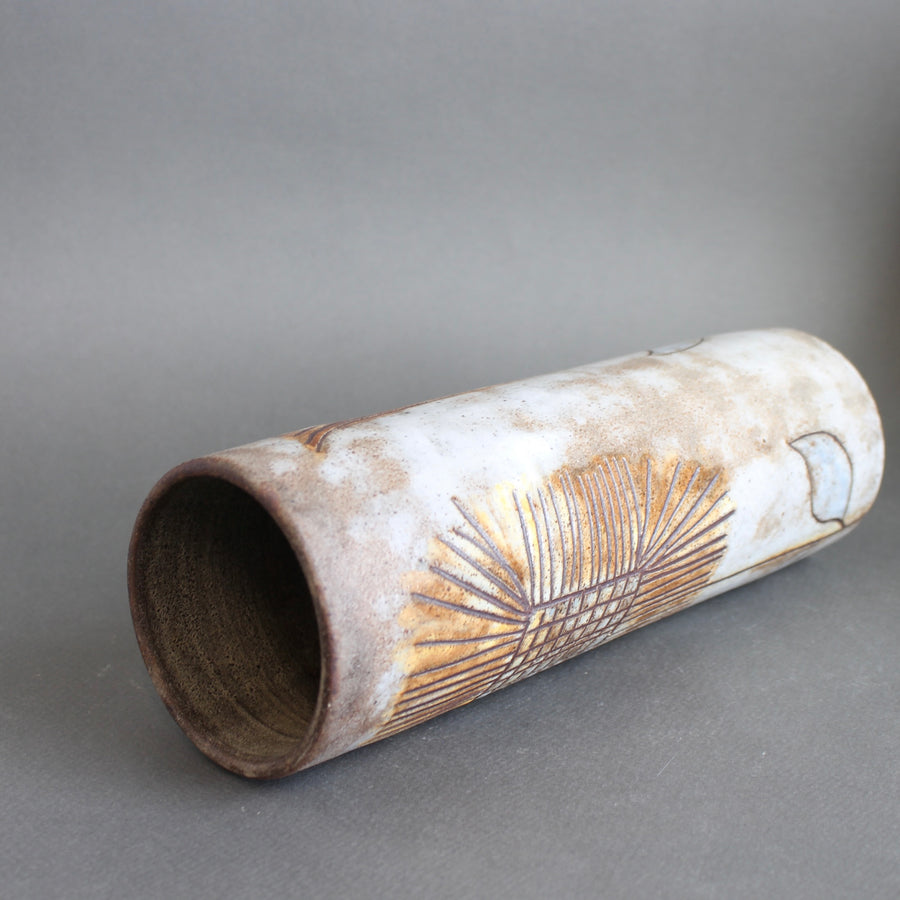 Vintage Ceramic Decorative Vase by Alexandre Kostanda (circa 1960s)