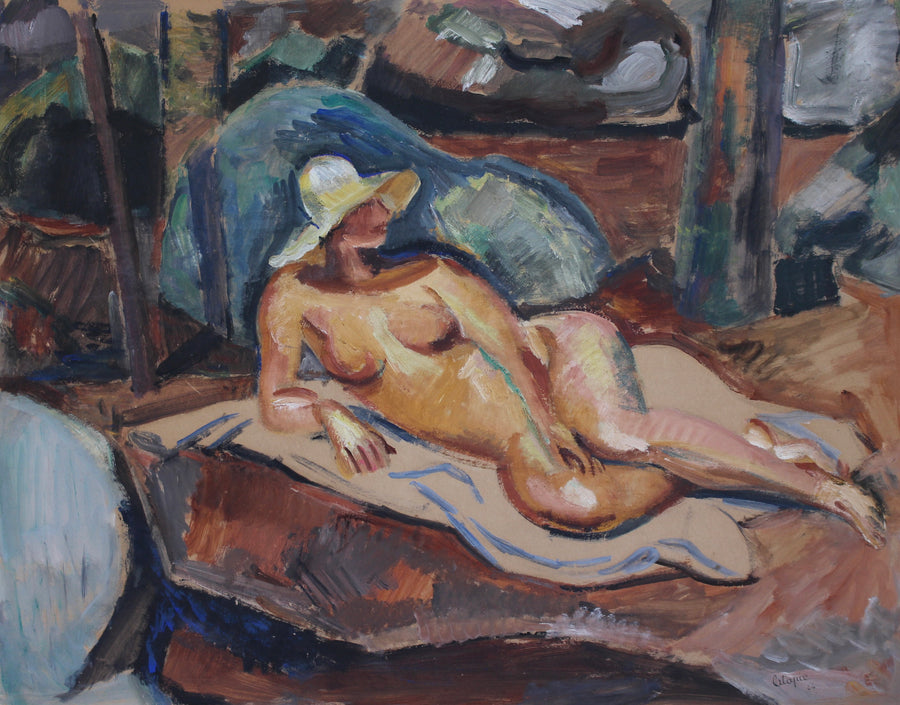 'The Bather' by Louis Latapie (1924)