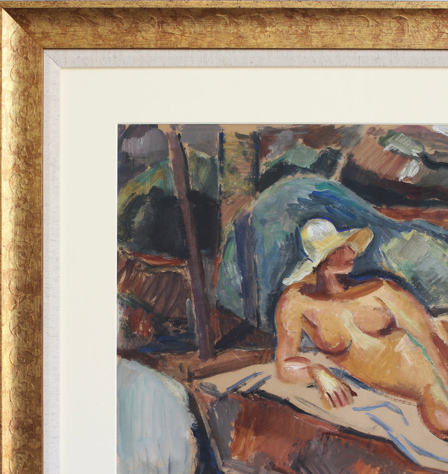 'The Bather' by Louis Latapie (1924)
