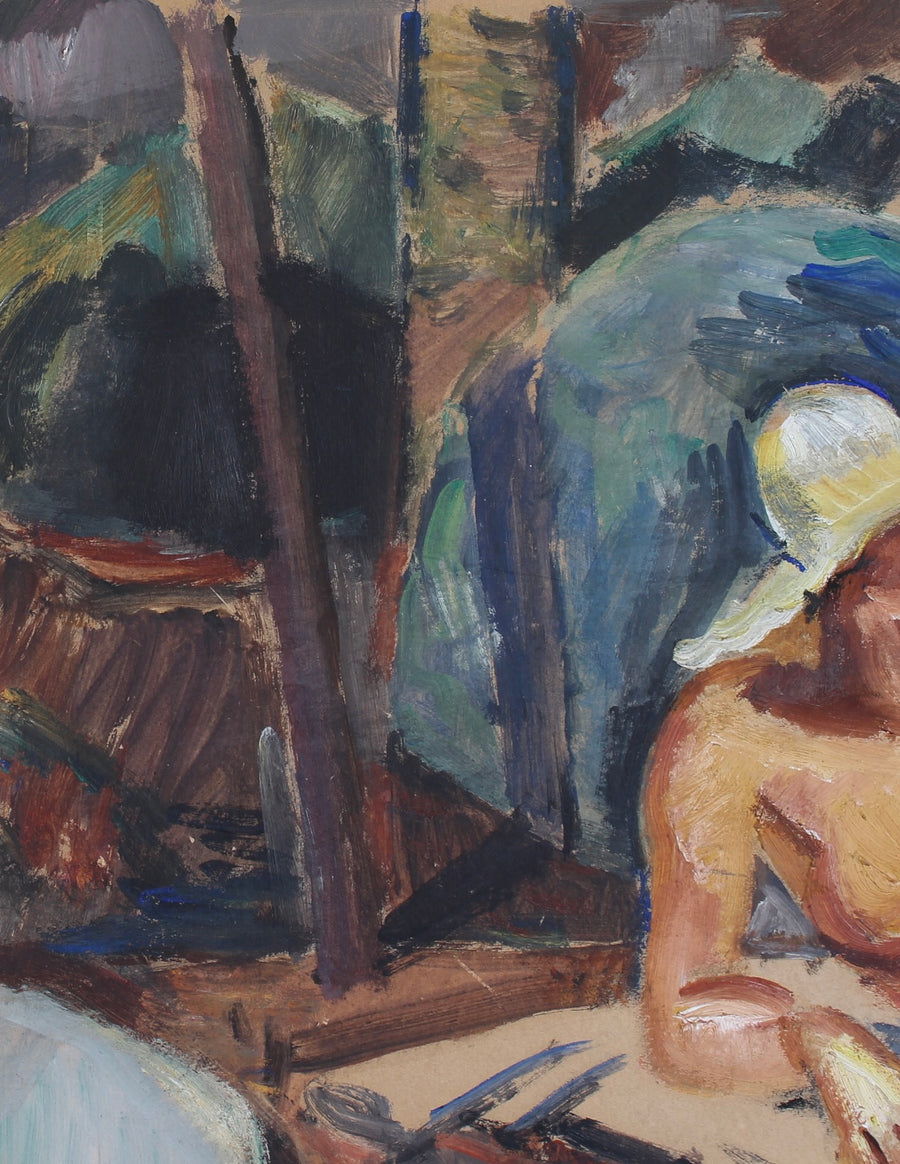 'The Bather' by Louis Latapie (1924)