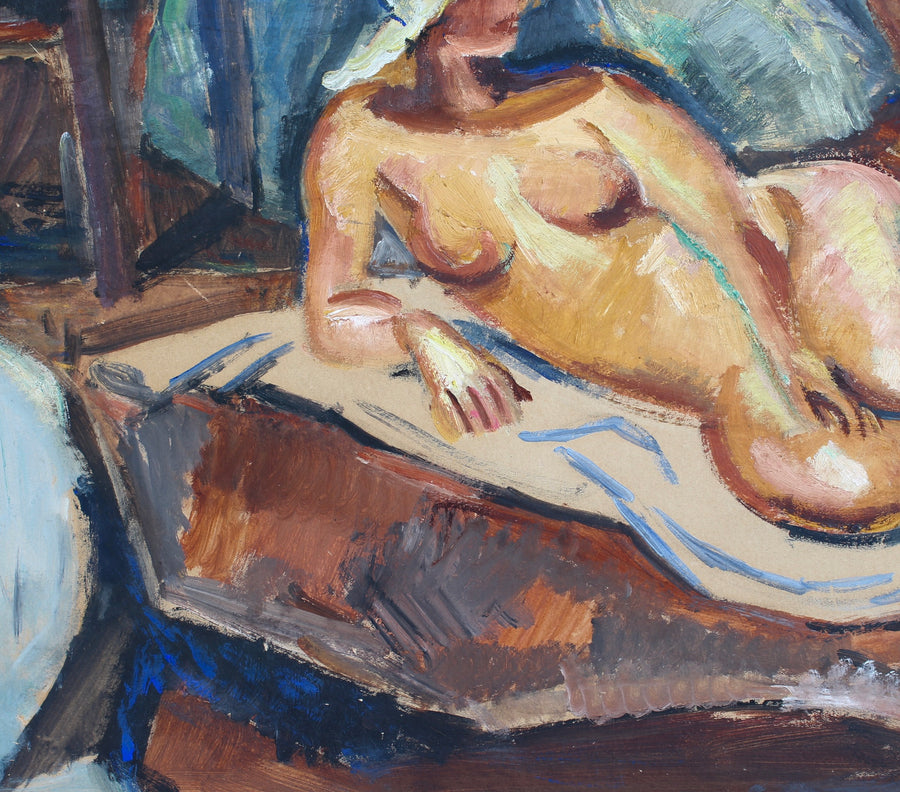 'The Bather' by Louis Latapie (1924)