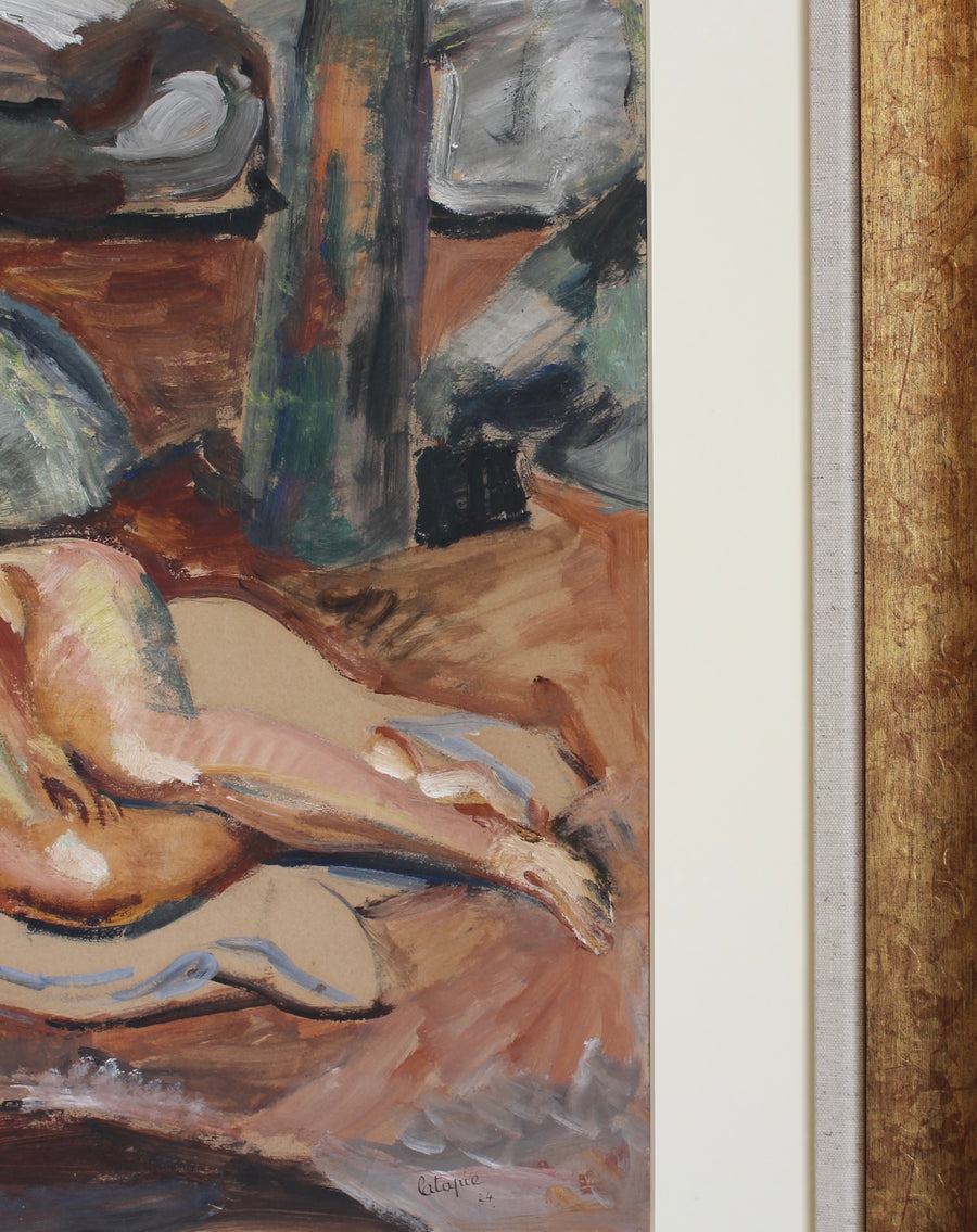 'The Bather' by Louis Latapie (1924)