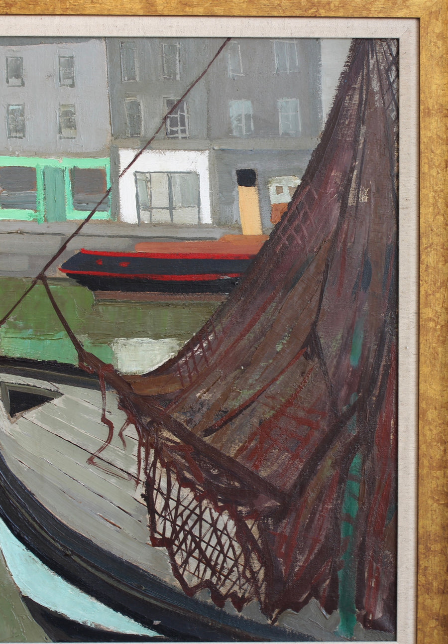 'The Port of Honfleur' by Julien Varlet (1958)