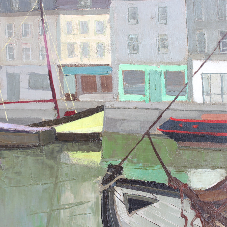 'The Port of Honfleur' by Julien Varlet (1958)