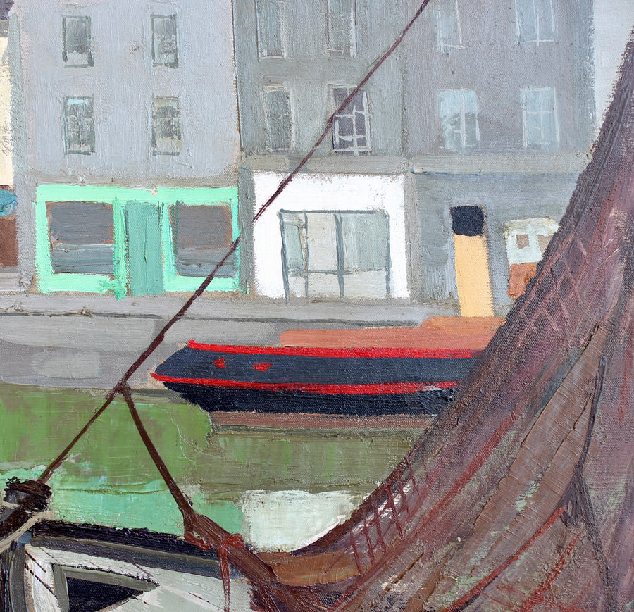 'The Port of Honfleur' by Julien Varlet (1958)