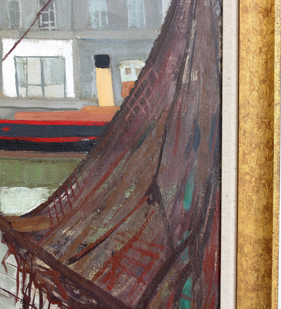 'The Port of Honfleur' by Julien Varlet (1958)