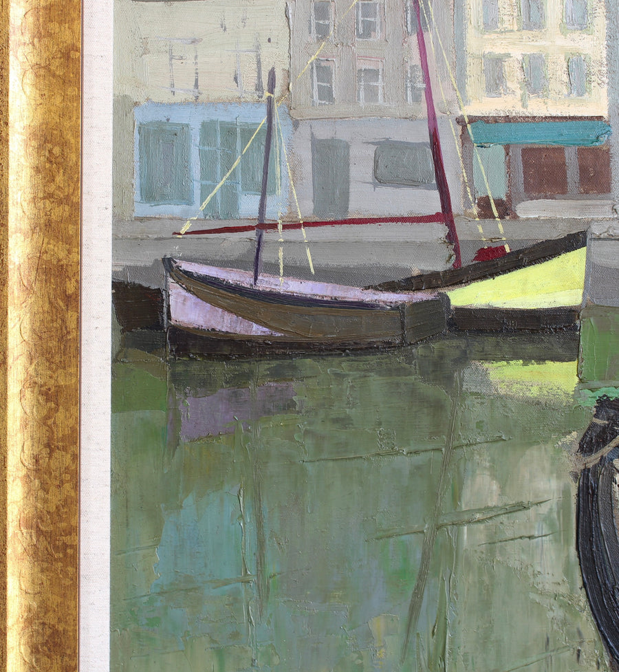 'The Port of Honfleur' by Julien Varlet (1958)