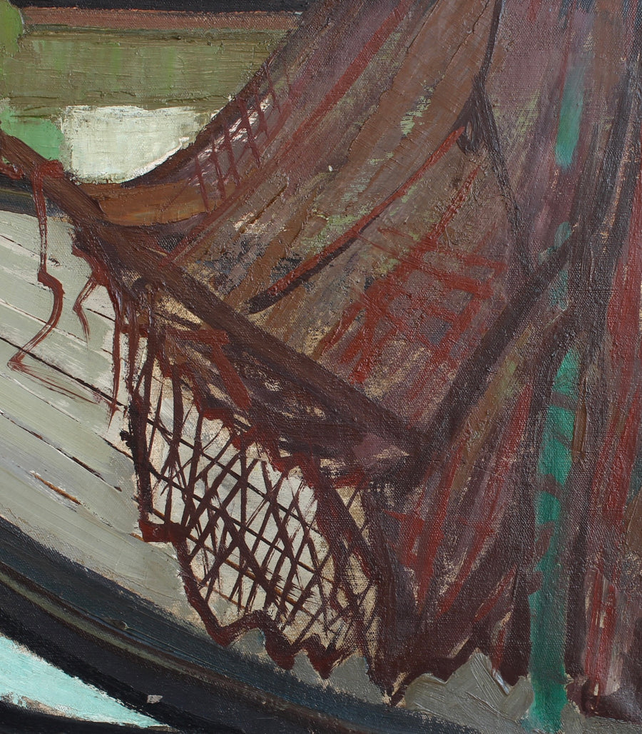 'The Port of Honfleur' by Julien Varlet (1958)
