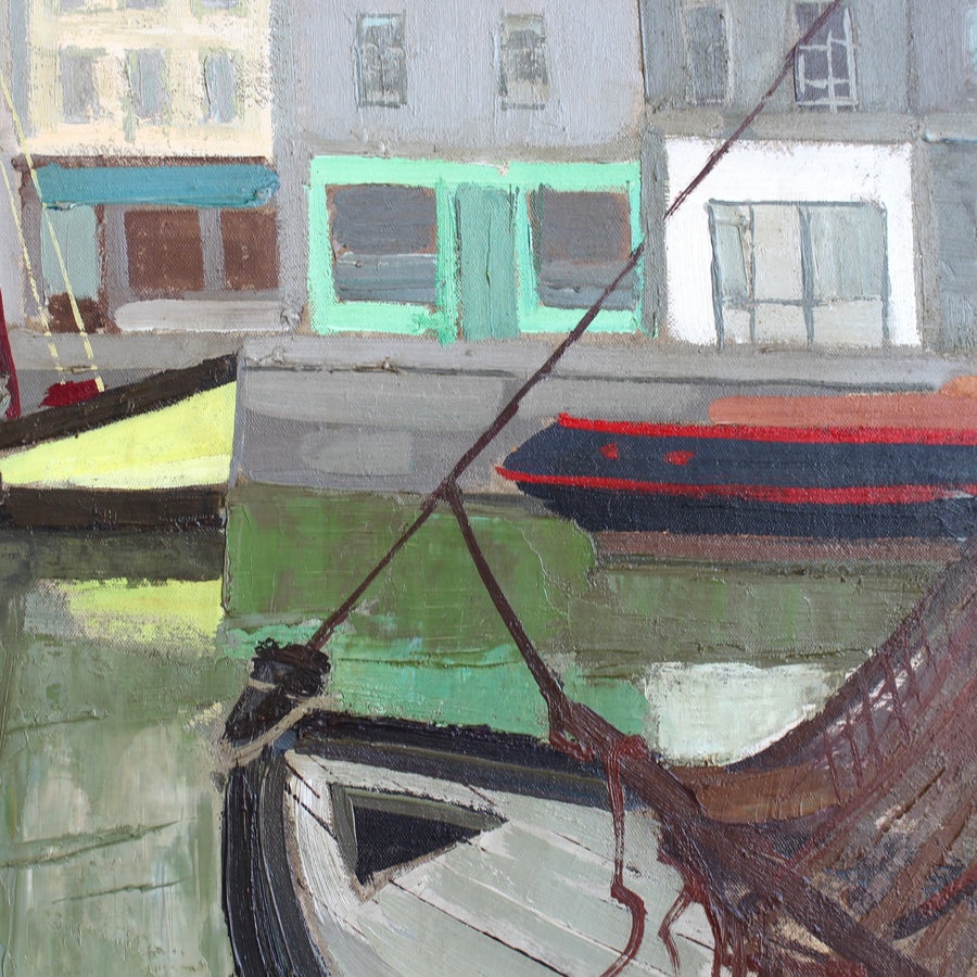 'The Port of Honfleur' by Julien Varlet (1958)