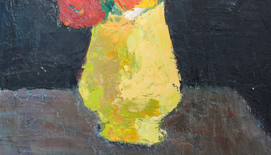 'Bouquet in Yellow Vase' by Anna Costa (circa 1960s)