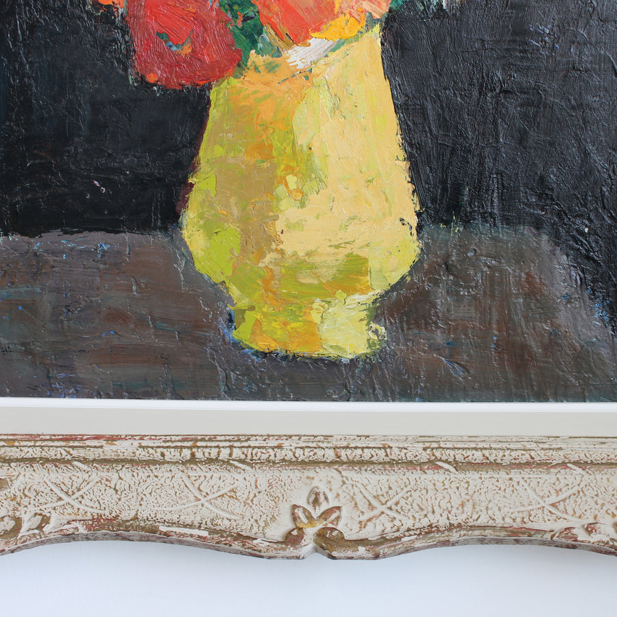 'Bouquet in Yellow Vase' by Anna Costa (circa 1960s)