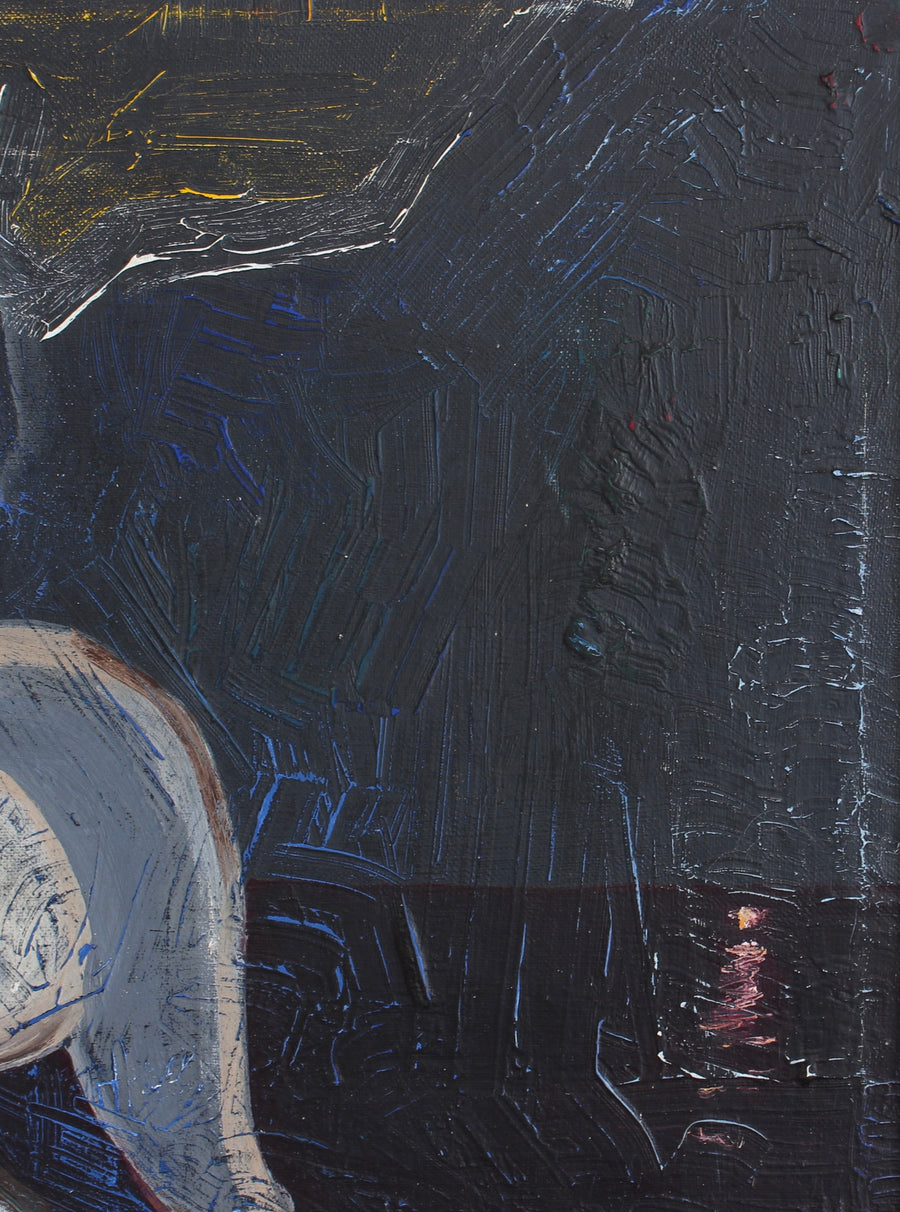'Figure in Blue Light', French School (circa 1960s)