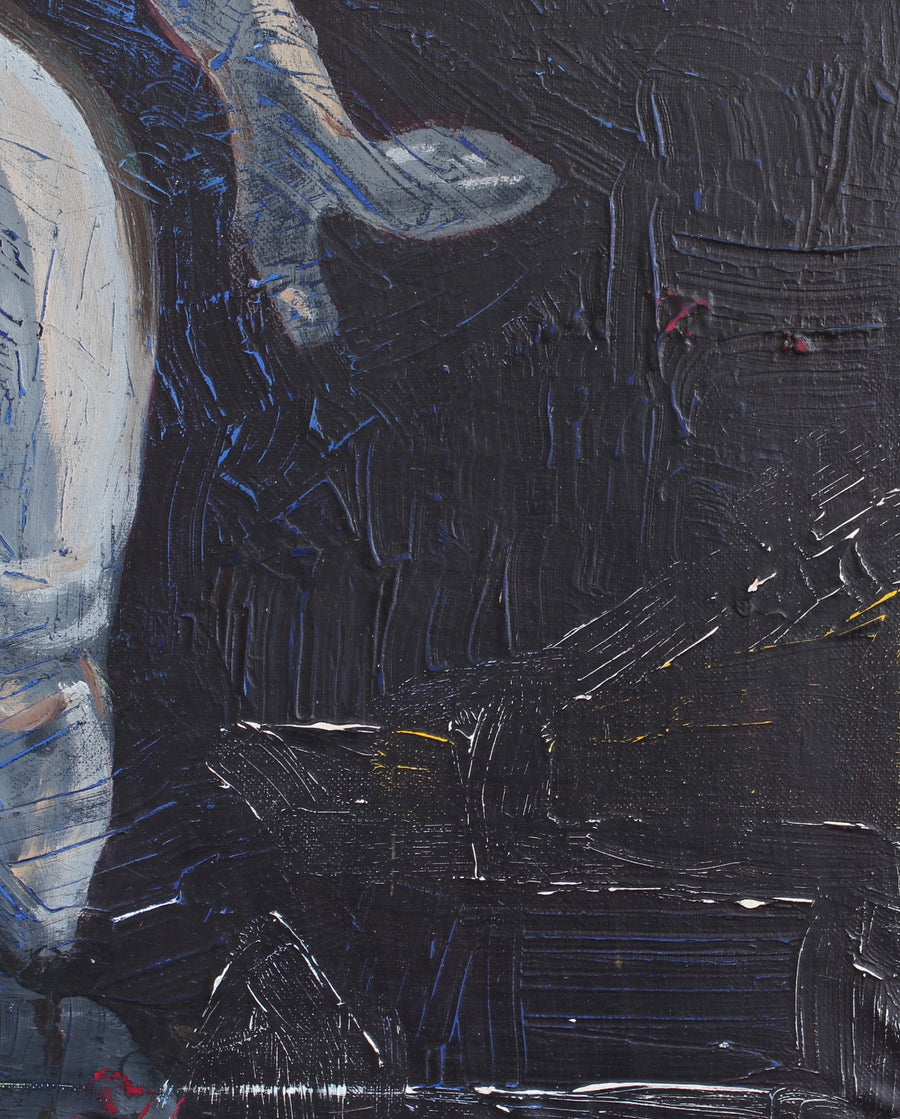 'Figure in Blue Light', French School (circa 1960s)