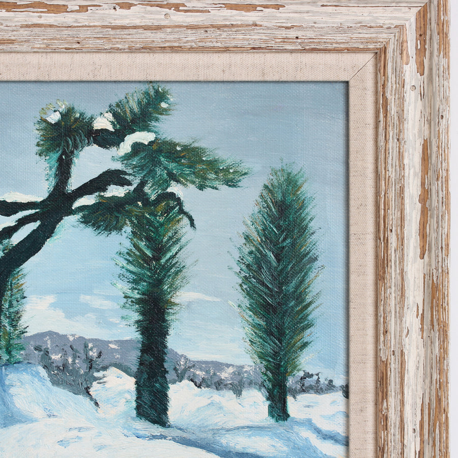 'Snow in Provence' by Yves Brayer (circa 1960s)