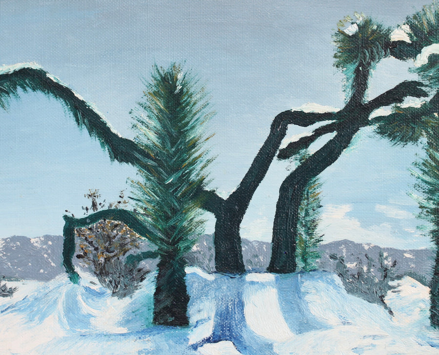 'Snow in Provence' by Yves Brayer (circa 1960s)