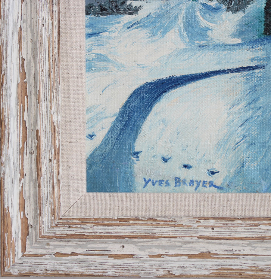 'Snow in Provence' by Yves Brayer (circa 1960s)