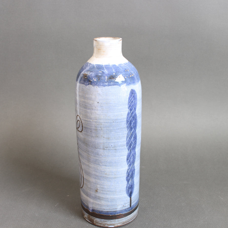 Mid-Century French Ceramic Vase by Michel Barbier (circa 1960s)