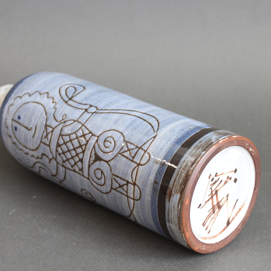 Mid-Century French Ceramic Vase by Michel Barbier (circa 1960s)