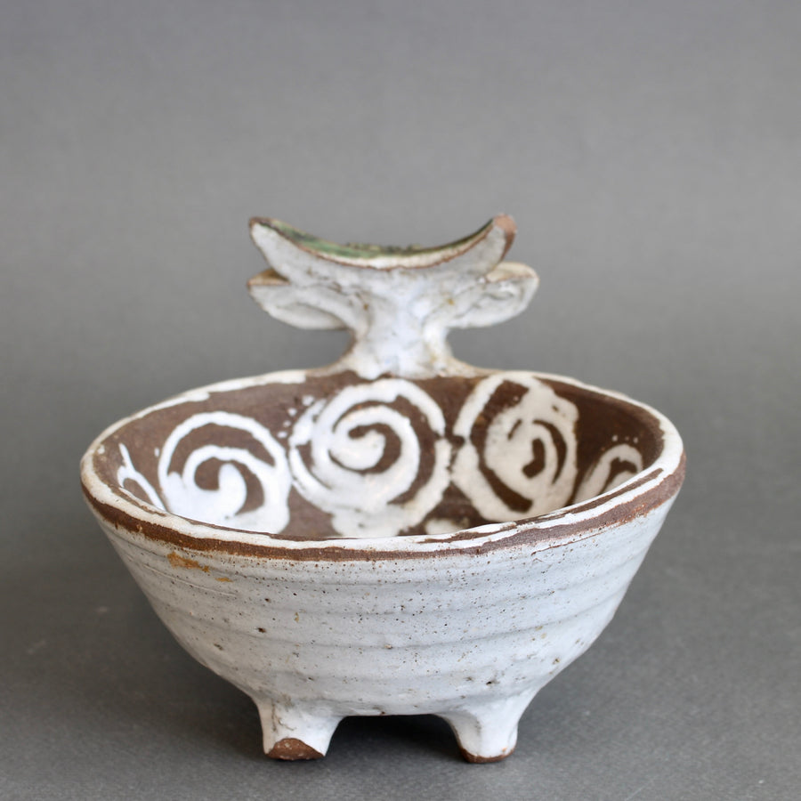 Mid-Century French Ceramic Vide-Poche by Albert Thiry (circa 1960s)