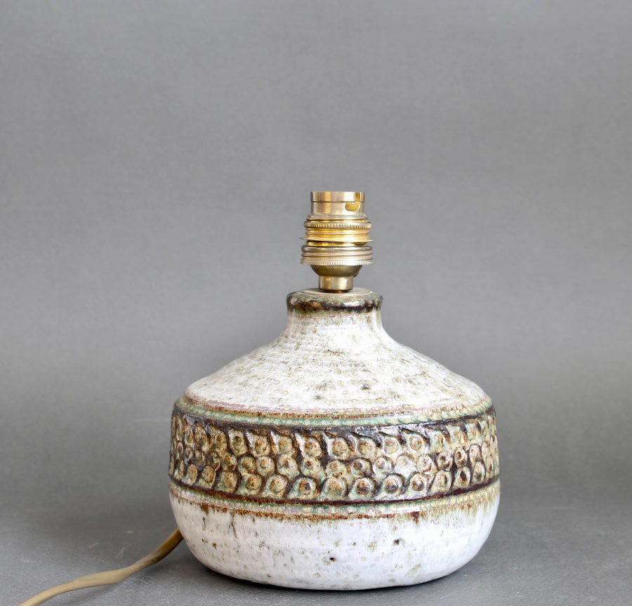 Vintage French Ceramic Table Lamp by Marcel Giraud (circa 1960s)