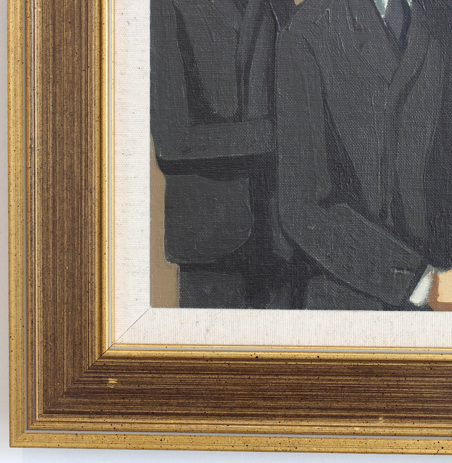 'Men in Suits and Bowlers' by Michel Néron (1977)