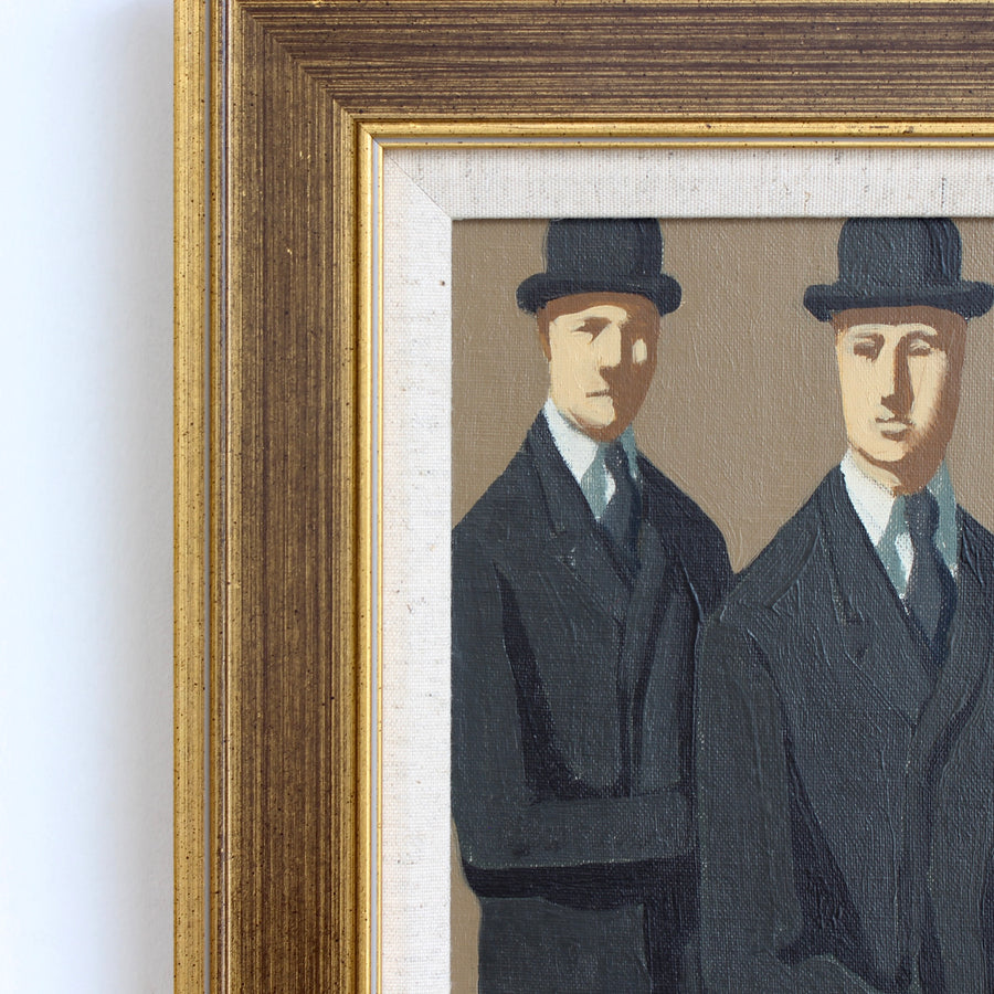 'Men in Suits and Bowlers' by Michel Néron (1977)